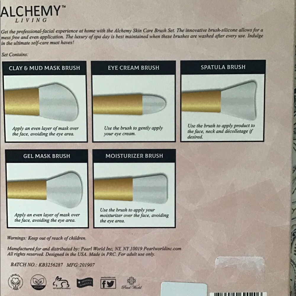 Alchemy SILICONE BRUSHES